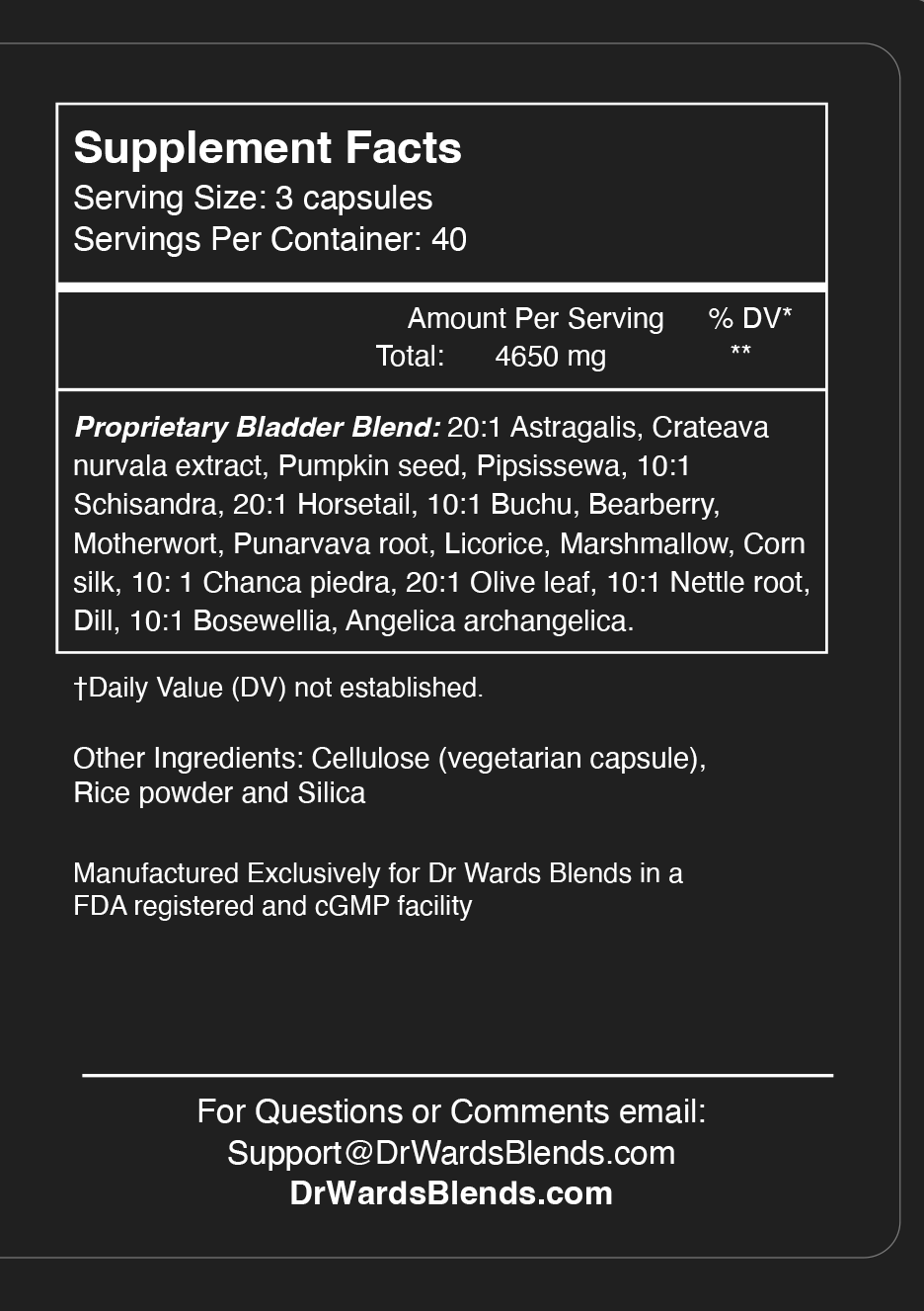 Bladder Support (60 Day Supply)