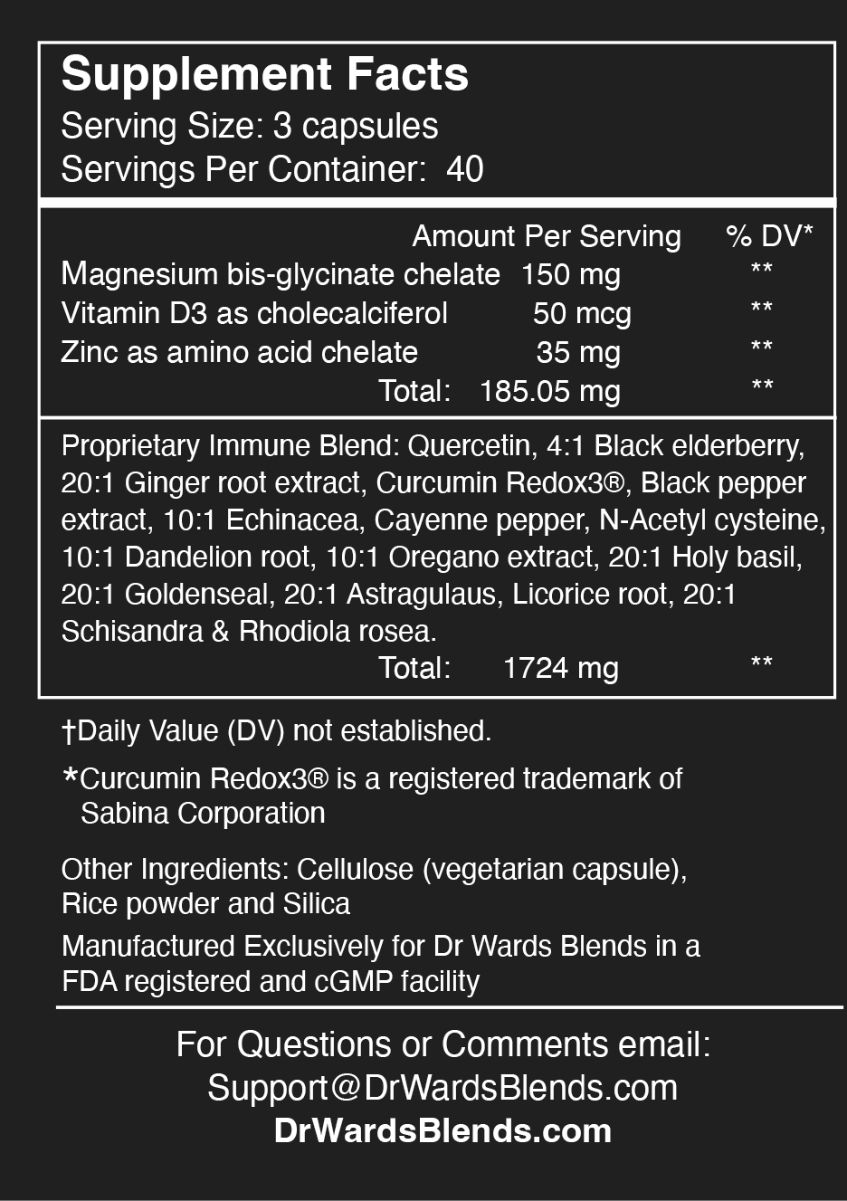 Immune Support (40 day supply)